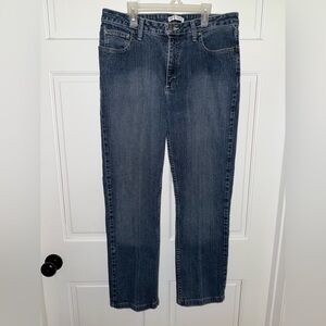 Riders by Lee women’s relaxed  Straight Blue Jeans